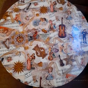 Vintage Tricoastal round hat box